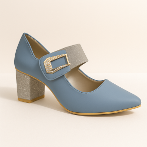 LA-Black Casual heel LA-(8842)