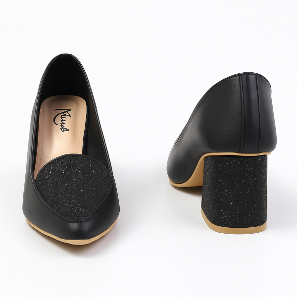 LA-Black Casual heel (LA-8840)