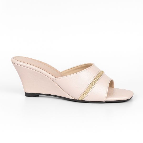 Peach Fancy Sandal PE8001