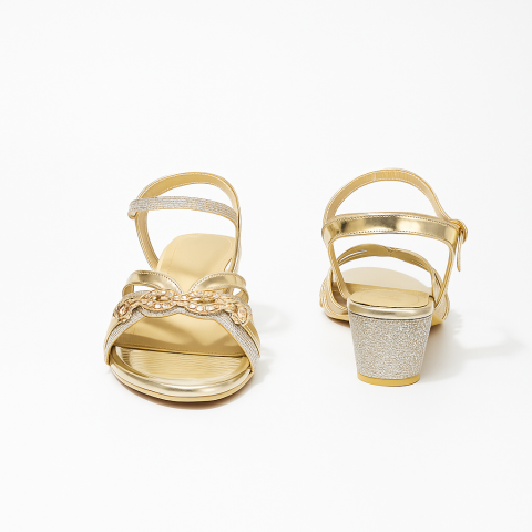 Golden Buckle Heel 8020