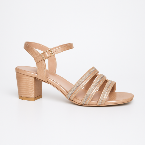 Peach Fancy Heel 8005